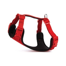 Doggie Havalı Ped Dokuma Göğüs Tasması Kırmızı L 50x70 Cm