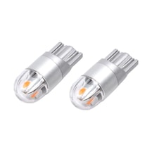 T10 2 Smd Sarı Turuncu Led Takım Uyumlu