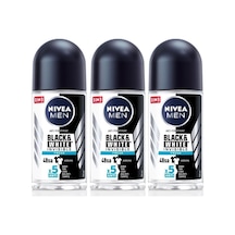 Men Erkek Roll-on Deodorant Black&white Fresh 50ml, 48 Saat Koruma, X3 Adet