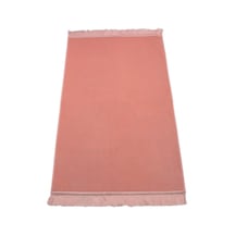 Kadife Velur Seccade Düz Renk 70x110 Cm. Pembe