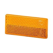 Hella Reflektör Dikdörtgen Sarı Yapışkanlı 31.5x70 Mm