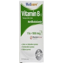 Wellcare Vitamin B12 Dilaltı Sprey 5 Ml