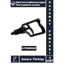 Ergonomik Yüksek Kalite Tüm Kupalarla Uyumlu Islak Kuru Kullanım Kupa Çekme 4 Parmak Hacamat Pompası