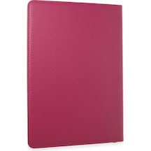 Mey İthalat Samsung Galaxy Uyumlu  X610 Tab S9 Fe Plus 12.4 Kılıf 360 Tablet Deri Kılıf - Pembe