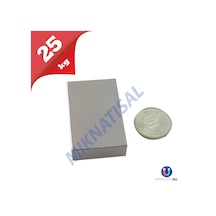 40X25X10Mm Neodyum Mıknatıs