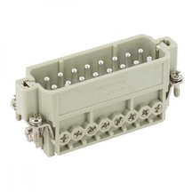 Harting 09200162613 Han 16A-STI-S 16+PE Endüstriyel Konnektör Insert UL508 Ağır Tip Makine Konnektörü