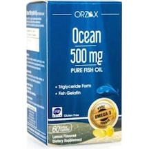 Omega 3 Balık Yağı 500 Mg 60 Kapsül