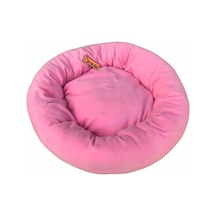Brt Pet Simit Şeklinde Polar Kedi Yatağı 50 x 12 CM