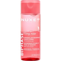 Nuxe Very Rose Biphase Waterproof Eye And Lip Make-up Remover 100 Ml