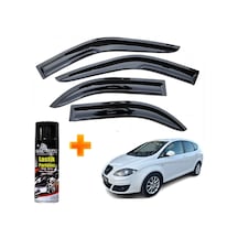 Seat Altea Mügen Cam Rüzgarlığı 2004-2015 Arası 4 Lü Takım +500ml Lastik Parlatıcı