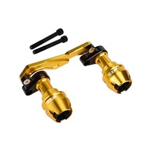 Motosiklet Universal Çiftli Egzoz Koruma Takozu