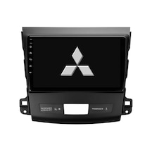 Mitsubishi Outlander - Araç Multimedya Ekran - 6gb 128gb - S - Black - 2008 - 2012 - 9 Inch - Upg - Myway