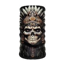 Bebo Store Extreme Spor Motorsiklet Kullananlara Özel Desenli Buff Boyunluk Bandana Balaklava Skull-0208-6
