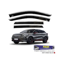 Cam Rüzgarlığı Niken Kromlu Chery Omoda 5 2022 Sonrası 4lü