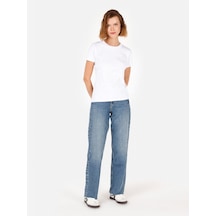 Colins 955 Anemon Normal Kesim Mavi Jean Kadın Pantolon Cl1071753 Denim