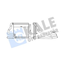 Kale Kalorıfer Radyatoru Honda Jazz 09-12 Klr-358625