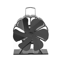 Lemestar "6 Kanatlı Sessiz Isıtıcı Fan - Odun/gaz/pellet Sobası İçin Elektriksiz Hızlı Hava Sirkülasyonu"