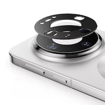 Microcase Huawei Mate 80 Pro Uyumlu Kamera Lens Koruma Halkası - Kapalı Tasarım -siyah Al3401