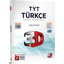 2025 Tyt Türkçe 3d Soru Bankası 3d Yayınları