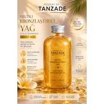 Produkt By Tanzade Gold Shimmer Işıltılı Bronzlaştırıcı Vücut Yağı 100 Ml