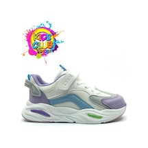 Cool Evo-toti Sneaker Ortopedik Taban Unisex Çocuk Spor Ayakkabı Mor