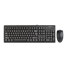 A4-tech Km-72620d Usb Standart Türkçe Q Klavye/mouse Set Lazer