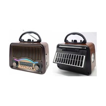 Nostaljik Tasarım Bluetooth / Usb / Sd Kartlı Taşınabilir Şarjlı Radyo Rt-772 96712131