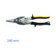 Izeltaş Alüminyum ve Saç Kesme Makası Düz 240 MM