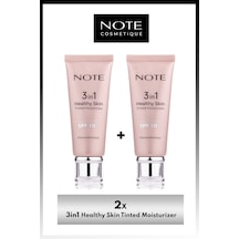 Note Cosmetics 3 İn 1 Healthy Skin Tinted Moisturizer Spf50 Krem 2'li