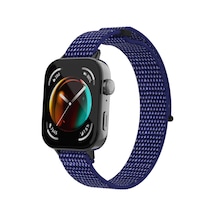 Microsonic Huawei Watch Fit 4 Pro Hasırlı Kordon Woven Sport Loop