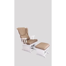 Vavonni Sallanan Sandalye Sallan Koltuk Emzirme Koltuğu Beyaz Iskelet