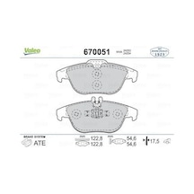 VALEO 670051 Arka Balata W204 07-11- C180 C200 C230-C230 C350-S204 07-11-C204 11-A207 C207 11-X204 08-12-