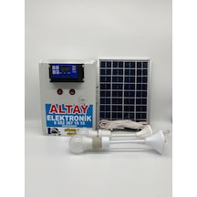 At-10 Güneş Enerji Seti Solar Aydınlatma Ve Telefon Şarj
