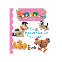 Evcil Hayvanlar ve Yavruları - Bebek Kitapları - Emilie Beaumont - Bıcırık Yayınları