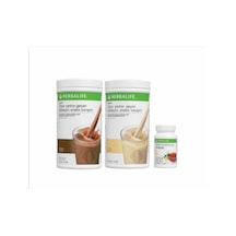 Herbalife 1 Adet Vanilya-1 Adet Çikolata Aromalı Shake+50 Gr Limon Aromalı Çay