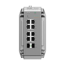Ruıjıe Reyee Rg-nıs3100-8gt2sfp-hp 8 Port Gıgabıt +2x1gb Sfp Endustrıyel 240w Poe Swıtch