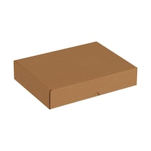 26x19x5-25 Adet Kilitli E Ticaret Karton Kargo Kutusu 1