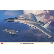 Hasegawa 2264 1/72 Ölçek, J-15 Chinese Navy 2017 Limited Edition , Savaş Uçağı Plastik Model Kiti-50302