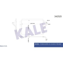 KALE OTO Radyatör 342525 Klima Radyatörü İ30 Coupecw Kia Ceed Ceed Sportswagon Al-Al