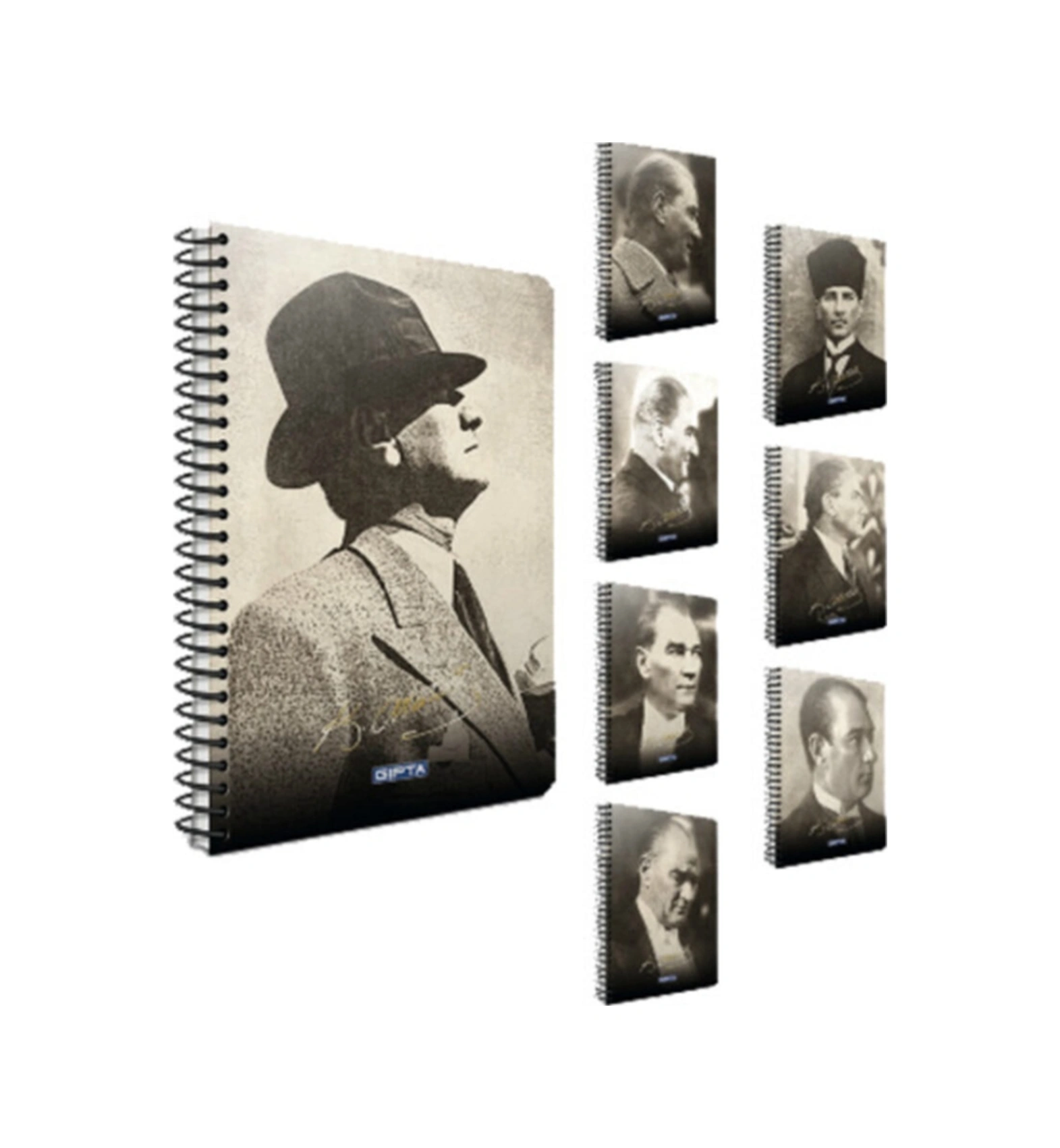 Atatürk Sert Kapak 17x24 100-4