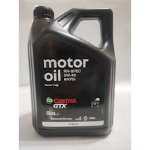 Castrol Gtx 5W-40 Renault Motor Yağı 4 L