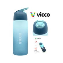 Vicco Su Matarası Kilitli Kapak Tritan Quick Matara Suluk 500 Ml Lacivert