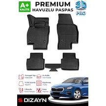 S-dizayn Skoda Scala 3d Pro Havuzlu Paspas 2019 Üzeri A+ Kalite