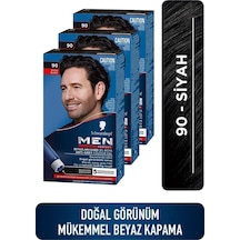 Men Perfect Saç Boyası 90 - Siyah x 3 Adet