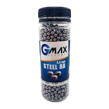 Gmax Defense Steel BB 4,5 mm BBs Saçma 1500 Pcs