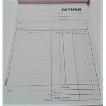 Fatura Defteri 2-50 3 Nüsha N11.2898