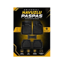 Skoda Octavia 1996-2003 Universal Havuzlu Paspas Takımı Lüks Seri 4d
