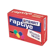 Raptiye Renkli Temat Renkli Raptiye Karışık 1 Paket