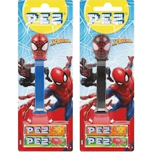Marvel Spiderman Şeker Adam X 2 Avantaj Paket - Örümcek Adam Dispenser Şeker Oyuncağı