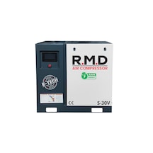30 Hp İnvertörlü Vidalı Hava Kompresörü Tek Makine S-30v